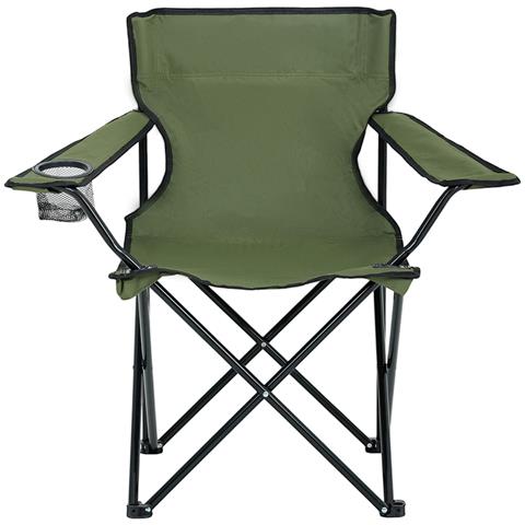 Sedia da Campeggio Pieghevole ANTER Colore Verde - Foto 2