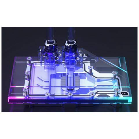 13033 Sistema Di Raffreddamento Per Computer Scheda Grafica Kit Di Raffreddamento A Liquido Nero, Grigio, Trasparente 1 Pz - Foto 3