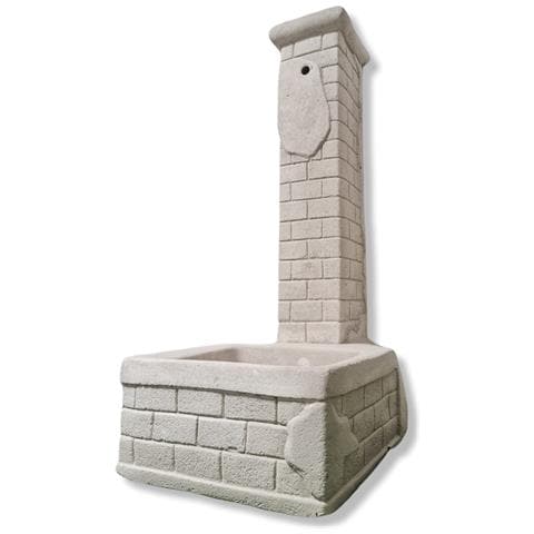 Fontana A Colonna Centrale Per Giardino Casale - Foto 2