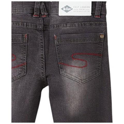Jeans lc18554-pa grey denim gris-4a Ragazzo - Foto 2