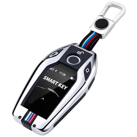 Cover Portachiavi Bmw Per Bmw Serie 3, Serie 5, Serie 7, Serie 1 Silver - Foto 1