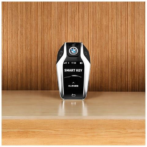 Cover Portachiavi Bmw Per Bmw Serie 3, Serie 5, Serie 7, Serie 1 Silver - Foto 3