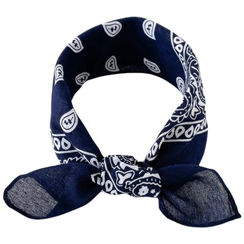 Sciarpa Quadrata Elegante Navyblue - Foto 1