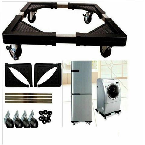 Base Mobile Supporto Per Frigo Frigorifero Lavatrice Ruote Piastra Carrello 3316 - Foto 2