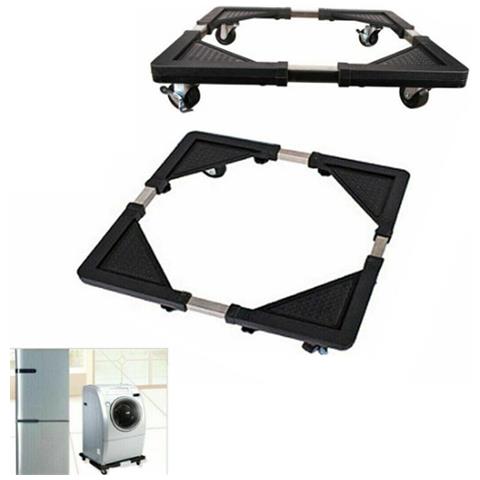 Base Mobile Supporto Per Frigo Frigorifero Lavatrice Ruote Piastra Carrello 3316 - Foto 1