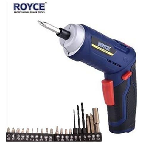 Avvitatore A Batteria Ricaricabile 21 Pezzi Avvitare Svitare Viti Rcs3.6v Royce - Foto 1