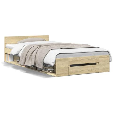 Giroletto Cassetto Rovere Sonoma 100x200 Cm Legno Multistrato - Foto 2