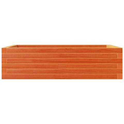 Fioriera Giardino Marrone Cera 90x60x23 cm Legno Massello Pino - Foto 10