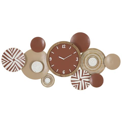 Orologio Da Parete Mf251 - Multicolore - Metallo - 127,6x7,6x61 Cm - Foto 1
