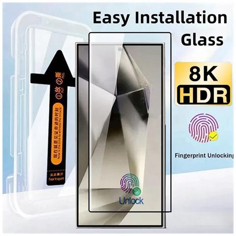 Pellicola Protettiva In Vetro Temperato Hd Clear Per Samsung Galaxy S22 Ultra - Foto 2