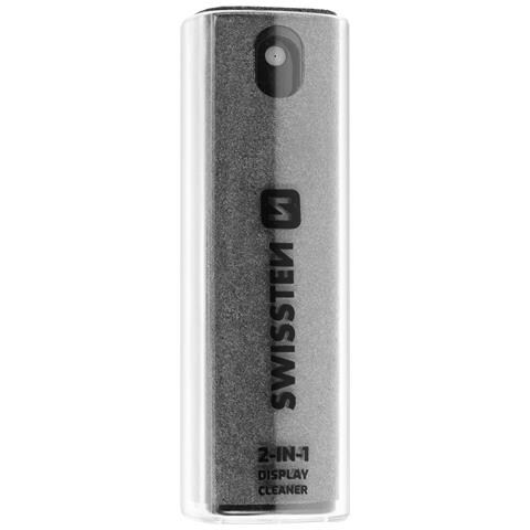 Pulitore Schermo 2-in-1 10ml Con Panno Microfibra Compatto, Grigio - Foto 2