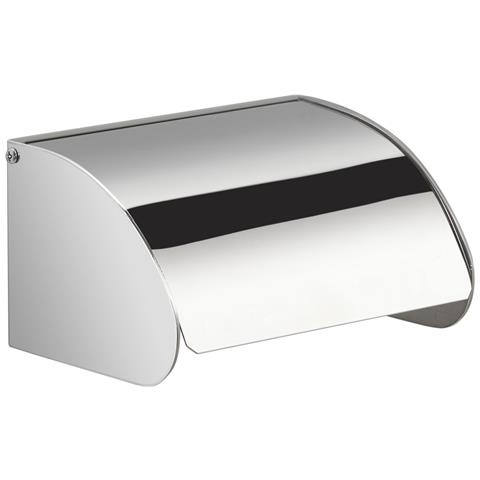 Portarotolo Coperto Da Muro In Acciaio Inox Aisi 304 5025 Serie Project Cromato - Foto 1