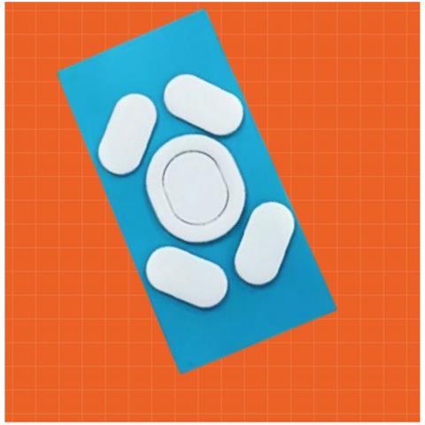 Piedini Di Ricambio In Teflon Per Mouse Logitech G102/g Pro - Massima Scorrevolezza E Controllo - Foto 4