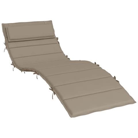 Cuscino per Lettino Tortora 180x60x4 cm in Tessuto Oxford - Foto 1