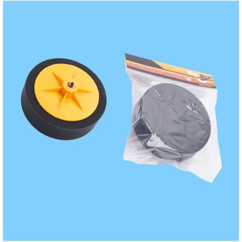 Tampone Per Lucidatura Auto Da 6 Pollici Con Foro M14 - Riparazione Graffi E Ceratura Black - Foto 3