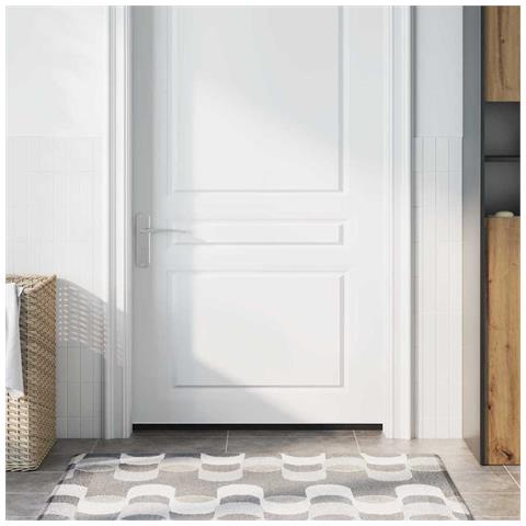 Spazzole per porte autoadesive 6 pcs Bianco 100 cm - Foto 2