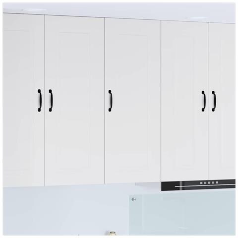 Pensile cucina Bianco 40 x 31 x 100 cm Legno multistrato - Foto 2