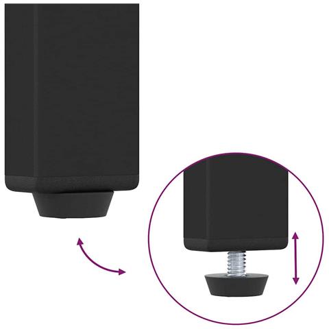 Libreria Grigio Sonoma 40 x 29,5 x 149 cm Legno multistrato - Foto 9