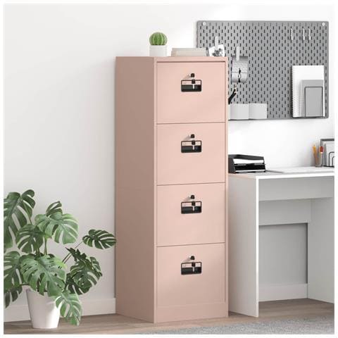 Armadio per File con cassetto Rosa 44 x 50 x 106.5 cm - Foto 2