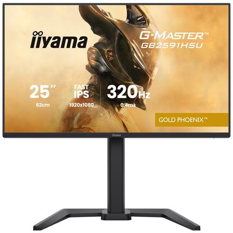 Monitor 24,5" LED Flat GB2591HSU-B1 Full HD Tempo di risposta 0,4 ms Nero - Foto 1