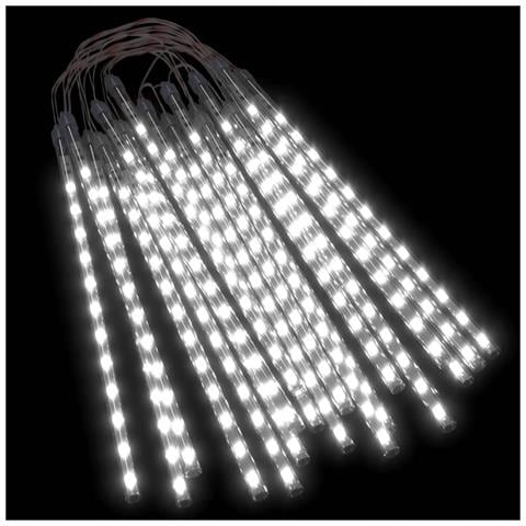 Luci Meteoriche 20pz 30cm Bianco Freddo 480 LED Interni Esterni - Foto 1