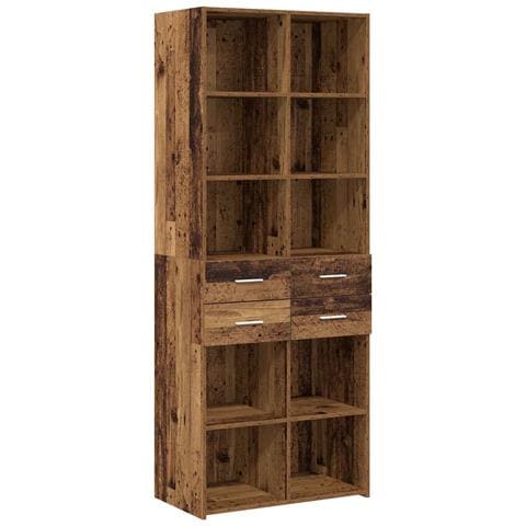 Libreria Legno antico 30 x 42.4 x 185.2 cm - Foto 1