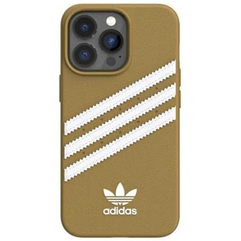 Adidas Arba Custodia In Pu Per Iphone 13 Pro Max 6,7 Beige E Oro 47807 - Foto 1