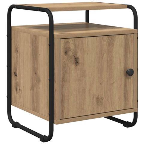 Armadio da Notte Rovere Artigianale Legno ingegnerizzato - Foto 1