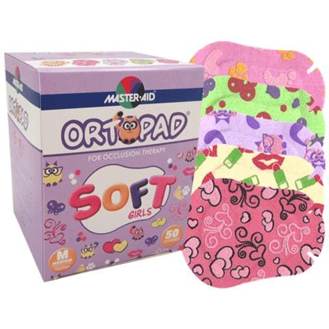 Cerotto Oculare per Ortottica Ortopad Soft Girls Junior 20 Pezzi - Foto 1