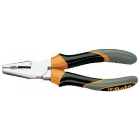 Pinze a becchi dritti cromata con manici antiscivolo - Foto 2