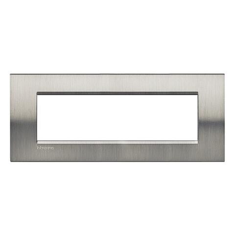 Lna4807acs - Ll - Placca 7p Acciaio Spazzolato - Foto 1