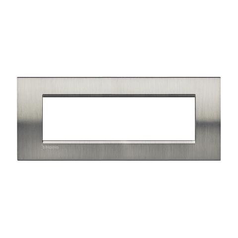 Lna4807acs - Ll - Placca 7p Acciaio Spazzolato - Foto 2