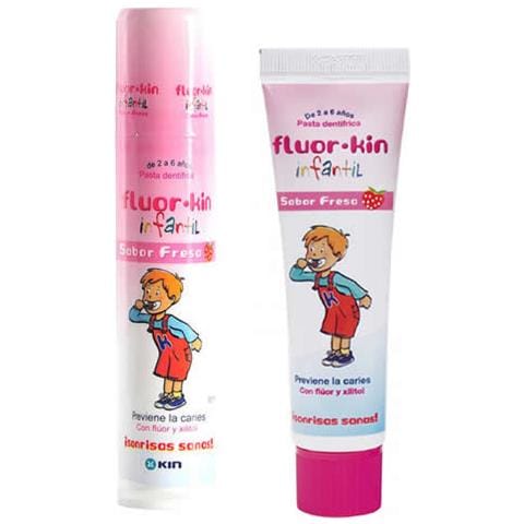 Fluor Childish Toothpaste - Dentifricio Strawberry Flavor 150ml - Foto 1