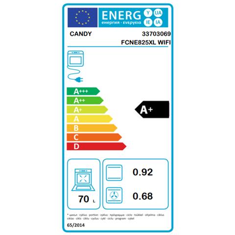 Forno Elettrico da Incasso FCNES825XL WIFI Capacità 70 L Multifunzione Ventilato Colore Inox - Foto 3