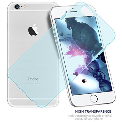 Cadorabo Custodia Compatibile Con Apple Iphone 6 / Iphone 6s In Blu Transparente - Coperchio Protettivo In Silicone Tpu Flessibile - Foto 2