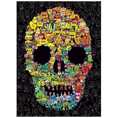 Doodle Skull Puzzle 1000 Pezzi - Foto 2