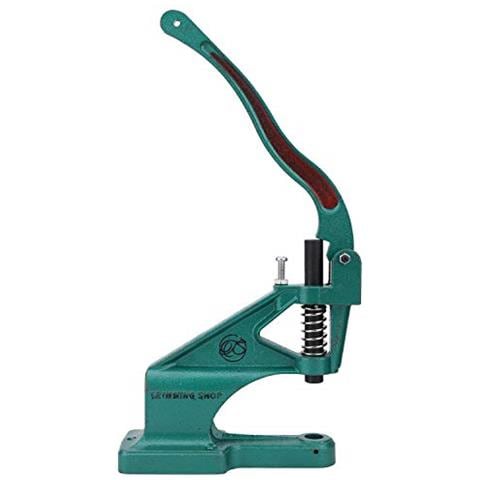 Doppio Cappello Rivetti Posto Attrezzo Set Fustelle Per Verde Universale Pressione A Mano Macchina Rivettatrice Verde Macchina Pressione A Mano, 9mm - Foto 2