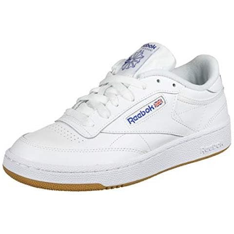 Reebok Club C 85, Sneaker Uomo, Bianco (intense Bianco / royal-gum), 37 Eu - Foto 1