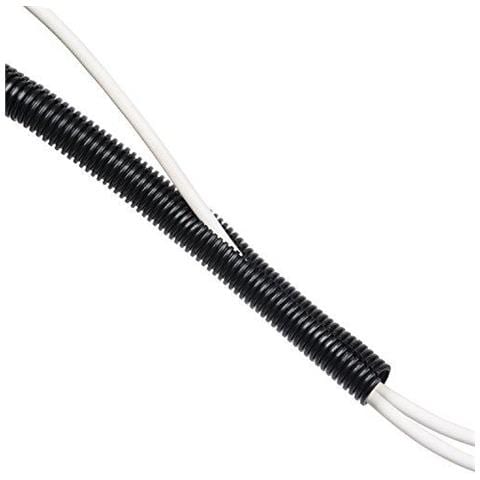 Ordina Cavi Tubo Cable Management Manica Cable Organizer Per Gestire I Cavi Dalla Tv Pc E Console Per Videogiochi 11 Metro Diametro Esterno Di Lunghezza X 25mm - Nero - Foto 1