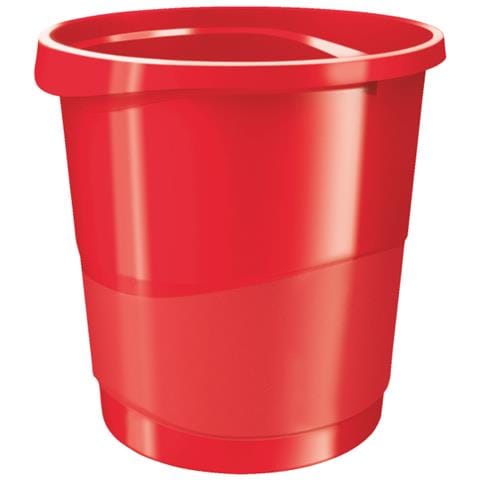 cestino gettacarte europost rosso vivida 14lt - Foto 1