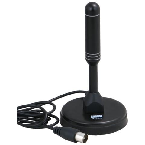 DTA240 Antenna DAB, UHF, VHF, 1,5m, Nero, 230g - Foto 2