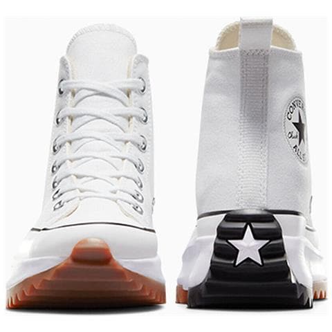 Cu Platforma Run Star Hike Hi 166799c, Donne, Bianca, 36 - Foto 13