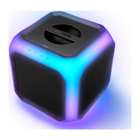 TAX7207/10 Altoparlante Portatile Cube Potenza 160 W Bluetooth Colore Nero - Foto 1