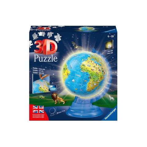 Puzzle 11498 3d Globo Con Luce Integrata - Foto 1