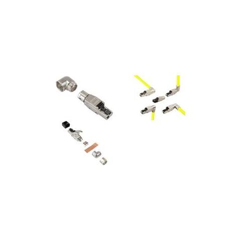 Rj45-steckverbinder Kat. 8, Class I Channel Getestet Feldkonfektionierbar, Iso /iec Tr11801-9901-2014, Ghmt - 1 Stck (mp0082) - Foto 1