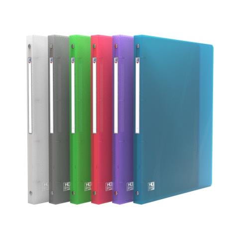 Hawaï raccoglitore ad anelli A4 Blu, Verde, Grigio, Rosa, Viola, Trasparente - Foto 1