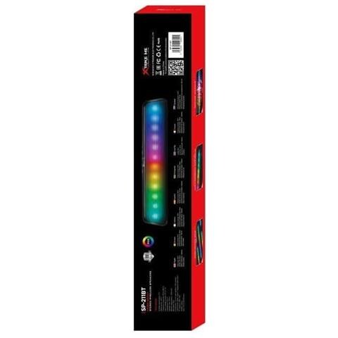 Speaker Wireless SP-211BT Bluetooth 5.0 Stereo Potenza 10 Watt Illuminazione RGB Colore Nero - Foto 4