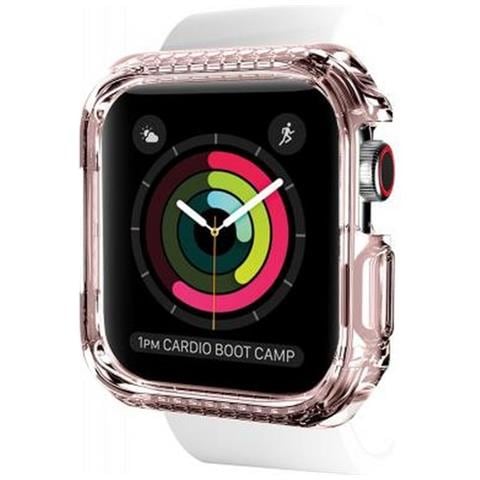 Cover Per Apple Watch Series 4 44 Mm Semirigida Spectrum Trasparente, Trasparente - Foto 1