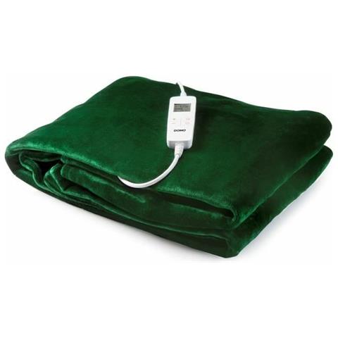 Coprimaterasso Elettrico 2 Persone Franela Verde 180 X 160 Cm - Foto 1