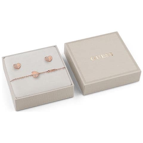 Completo Bracciale E Orecchini Guess Jubs03187jwrgs - Foto 1